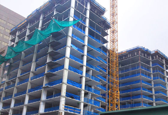 100gsm سقالة الحطام المعاوضة الأزرق النار المانع الثقيلة