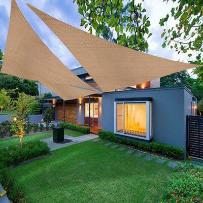 ارتفاع جي إس إم بو المغلفة للماء الظل الشراع للحديقة