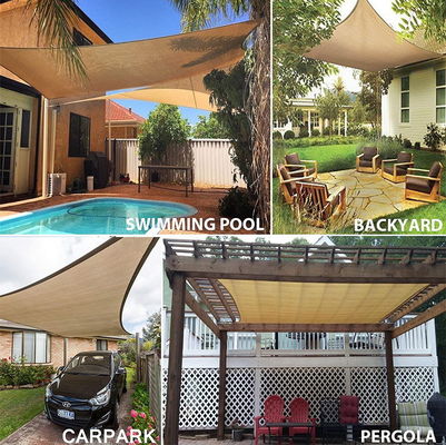 مثلث الظل الشراع الحماية من الأشعة فوق البنفسجية أشرعة الشمس الظل