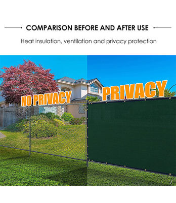 شاشة خصوصية شبكية 150gsm لمصدات الريح الخارجية في الشرفة الخارجية